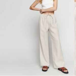 Reformation Olina Linen Pant
